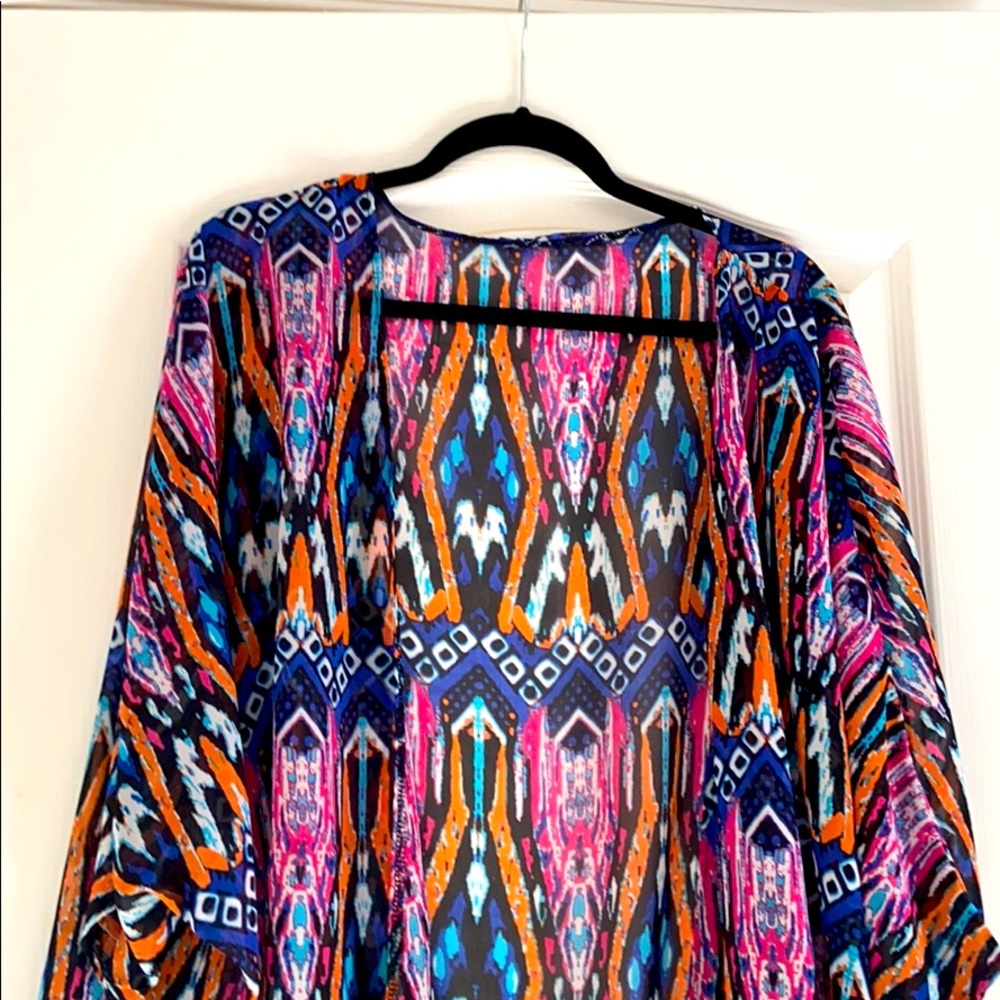 Multicolored shawl